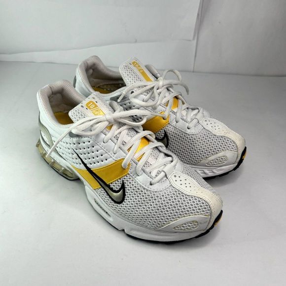 Nike Shoes - Nike Air Zoom Miller Livestrong Athletic Sneakers White Yellow Comfy Womens